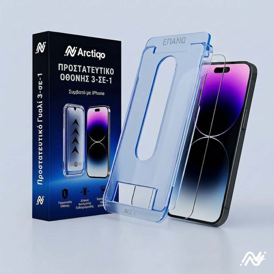 Προστατευτικό οθόνης Arctiqo™ 3 σε 1